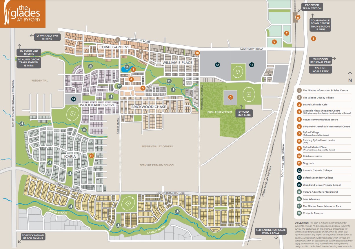 [Land for Sale] The Glades Estate, Byford OpenLot